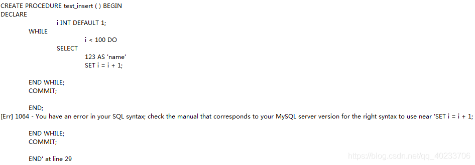YouhaveanerrorinyourSQLsyntax;checkthemanualthatcorresponds解决方法_因特网(www ...